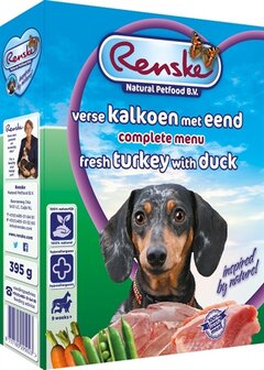 10x renske vers vlees kalkoen/eend