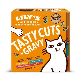 Lily&#039;s kitchen tasty cuts in gravy multipack