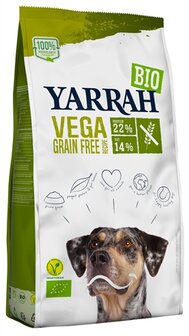 Yarrah dog biologische brokken vega ultra sensitive tarwevrij