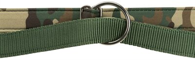 Trixie hondenriem premium neopreen verstelbaar camouflage groen