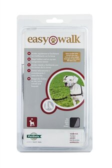 Premier easy walk anti-trek tuig zwart