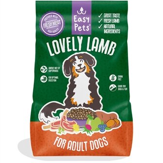 Easypets adult lovely lamb graanvrij