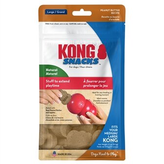 Kong snacks pindakaas