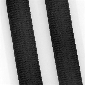 Morso hondenriem soft rope gerecycled black zwart