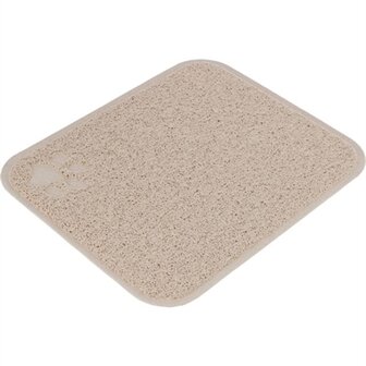 Trixie schoonloopmat voor kattenbakken pvc blush