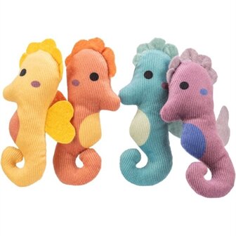 Trixie zeepaard pluche met catnip assorti