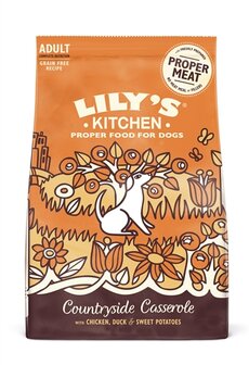 Lily&#039;s kitchen dog adult chicken duck countryside casserole