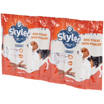 * skyler adult dog sticks met kip 8psc &times; 11g