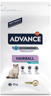 Advance cat sterilized hairball