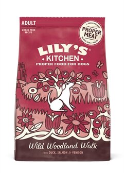 Lily&#039;s kitchen dog adult duck / salmon / venison