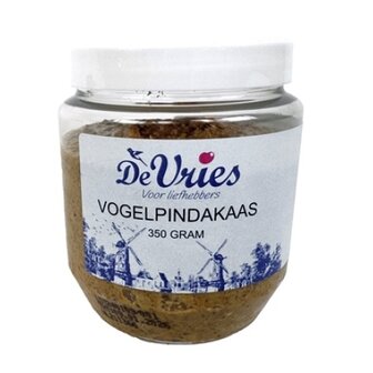 Vogelpindakaas de vries 350gr