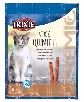 Trixie premio stick quintet lam / kalkoen