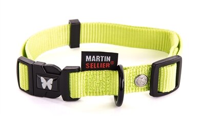 Martin halsband verstelbaar nylon groen