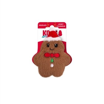 Kong holiday snuzzles mini gingerbread bruin