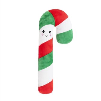 Cupid &amp; comet carrie candy cane kerststok pluche