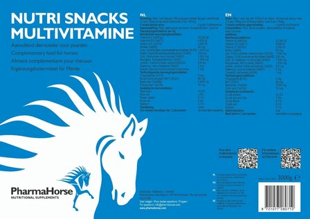 Pharmahorse Nutri snacks &quot;Multivitamine&quot; 