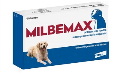 Milbemax tablet ontworming hond