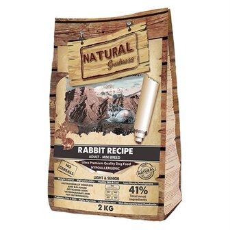 Natural greatness rabbit senior / light mini