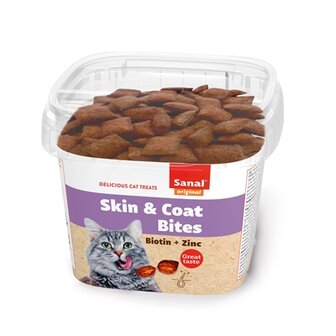 Sanal cat skin &amp; coat bites cup