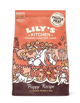 Lily&#039;s kitchen dog puppy chicken / salmon