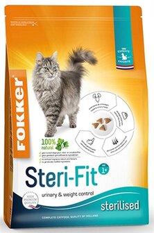 Fokker kat steri-fit