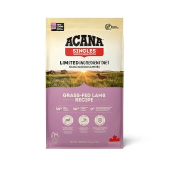 Acana singles grass-fed lamb dog