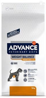 Advance veterinary diet dog weight balance medium / maxi