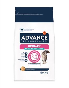 Advance veterinary diet cat urinary sterilized minder calorie&Euml;n