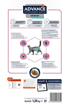 Advance veterinary diet cat urinary sterilized minder calorie&Euml;n