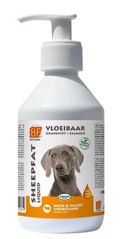 Bf petfood vloeibaar schapenvet met zalmolie