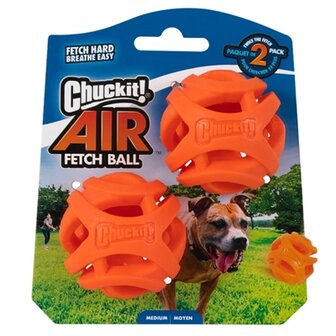 Chuckit breathe right fetch bal oranje