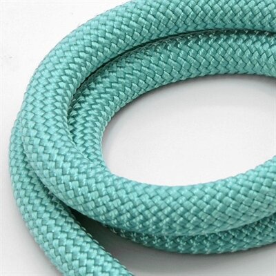 Morso hondenriem regular rope gerecycled aquamarine blauw