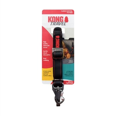 Kong autogordel hond cargo swivel