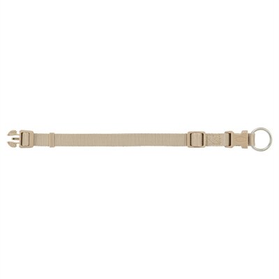 Trixie halsband hond premium zand taupe