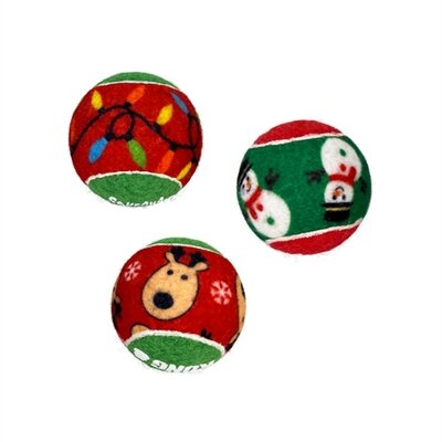 Kong holiday squeakair bal assorti