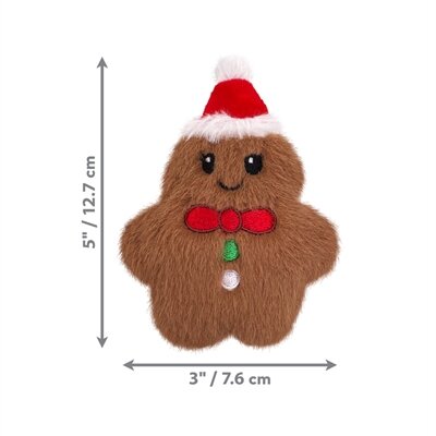 Kong holiday snuzzles mini gingerbread bruin