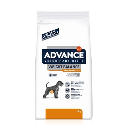 Advance veterinary diet dog weight balance medium / maxi