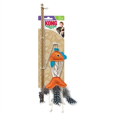 Kong naturals teaser kattenhengel vis