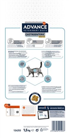 Advance veterinary diet cat gastroenteric spijsvertering sensitive