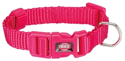 Trixie halsband hond premium fuchsia