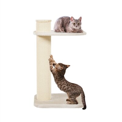 Zolux krabpaal city cat 2 beige