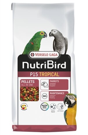 Nutribird p15 tropical onderhoudsvoeder